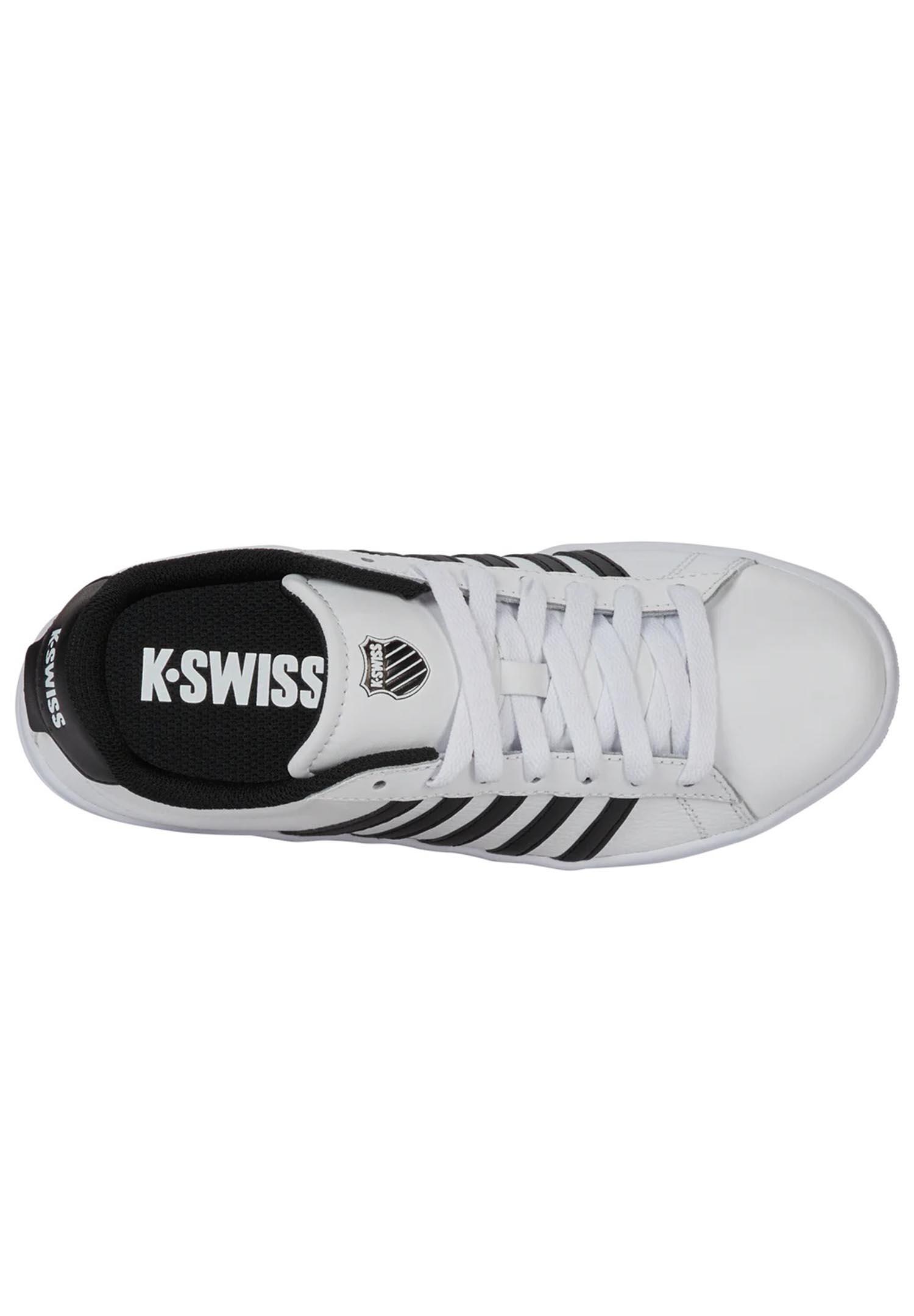 Zapatillas casuales K-SWISS COURT TIEBREAK II para hombre en blanco/negro 5/6