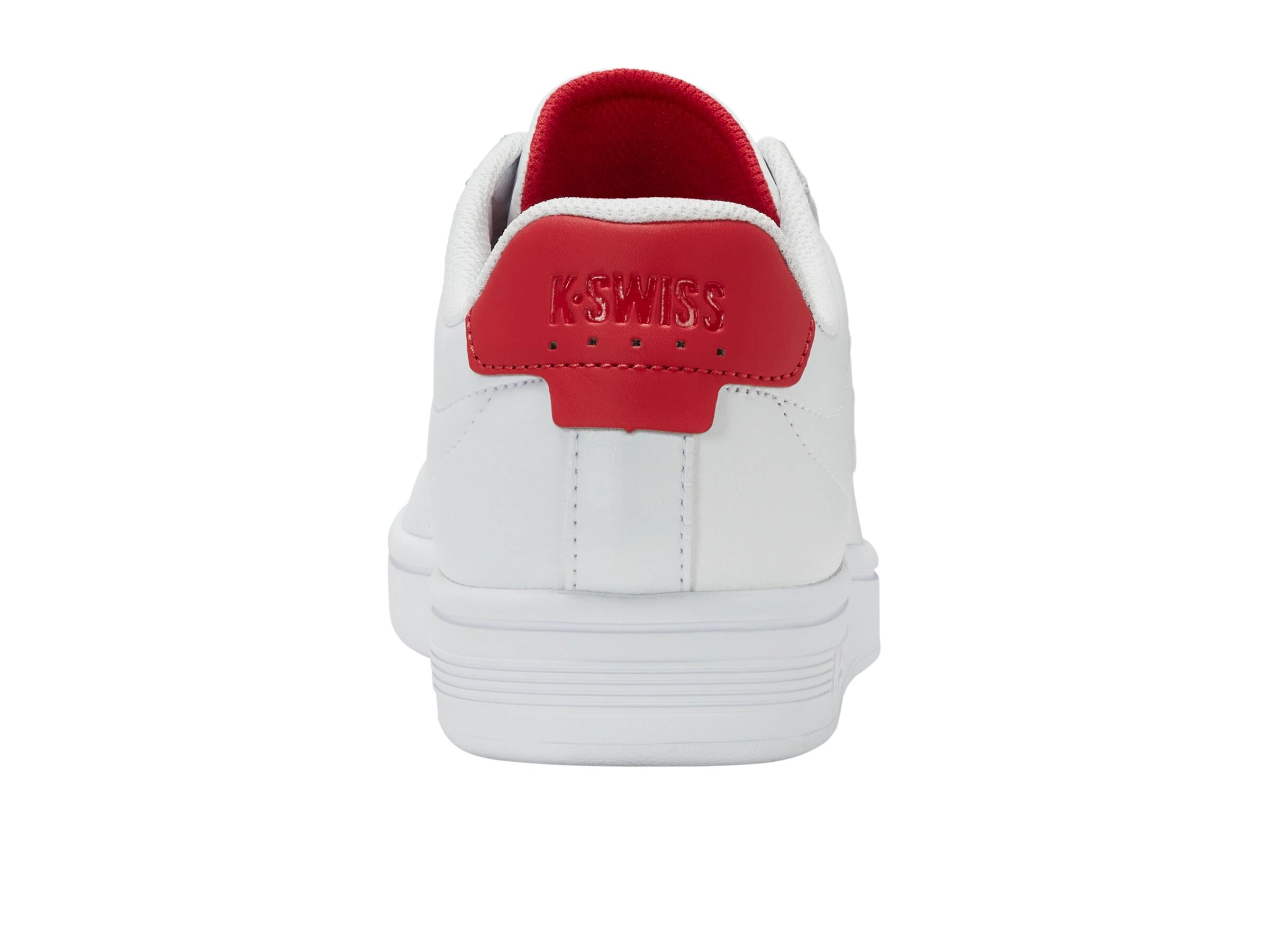 Zapatillas deportivas de tenis para hombre K-SWISS, corte bajo, blancas - nuevas 4/4