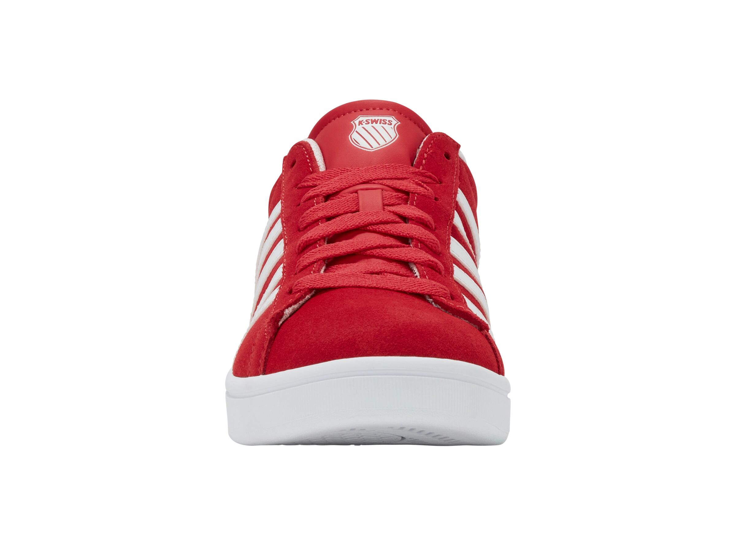 Zapatilla deportiva baja Court Tiebrk II SDE de K-SWISS para hombre, color rojo 3/4