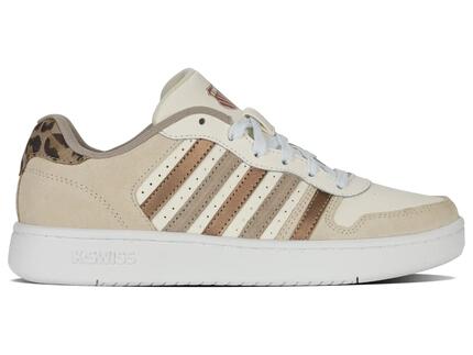 Chaussures de sport K-SWISS Court Tiebreak II beige, lacets, coupe basse