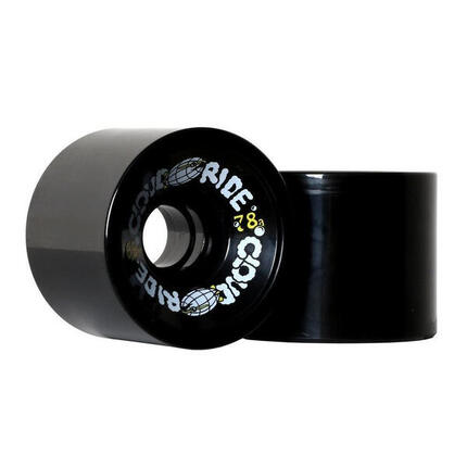 Roues Skateboard - Cruiser - 69 mm - Noir - Cloud Ride