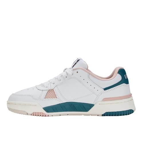 Zapatillas K‑SWISS Match Pro LTH para mujer, piel blanca, corte bajo 3/4
