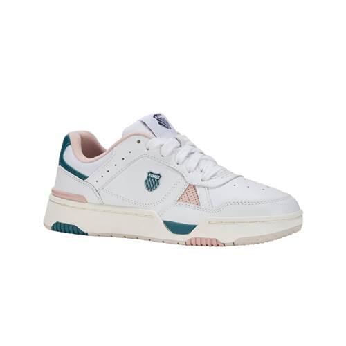 Zapatillas K‑SWISS Match Pro LTH para mujer, piel blanca, corte bajo 2/4