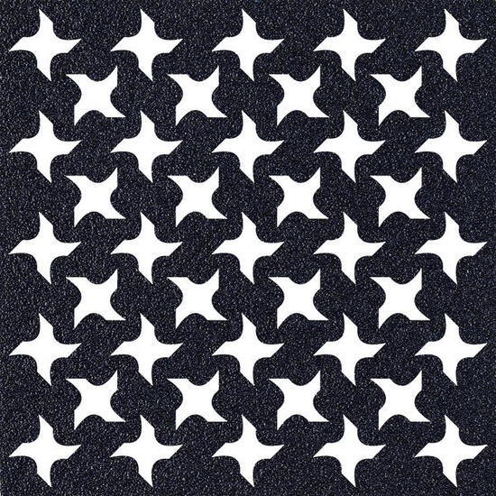 Grip - Sk8 - Lokton Griptape - 11x11 - Ninja - 36-grit - Blue - Seismic