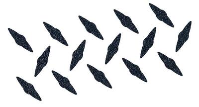 Grip - sk8 - lokton griptape - metalen plaat - lasergesneden gat - seismic