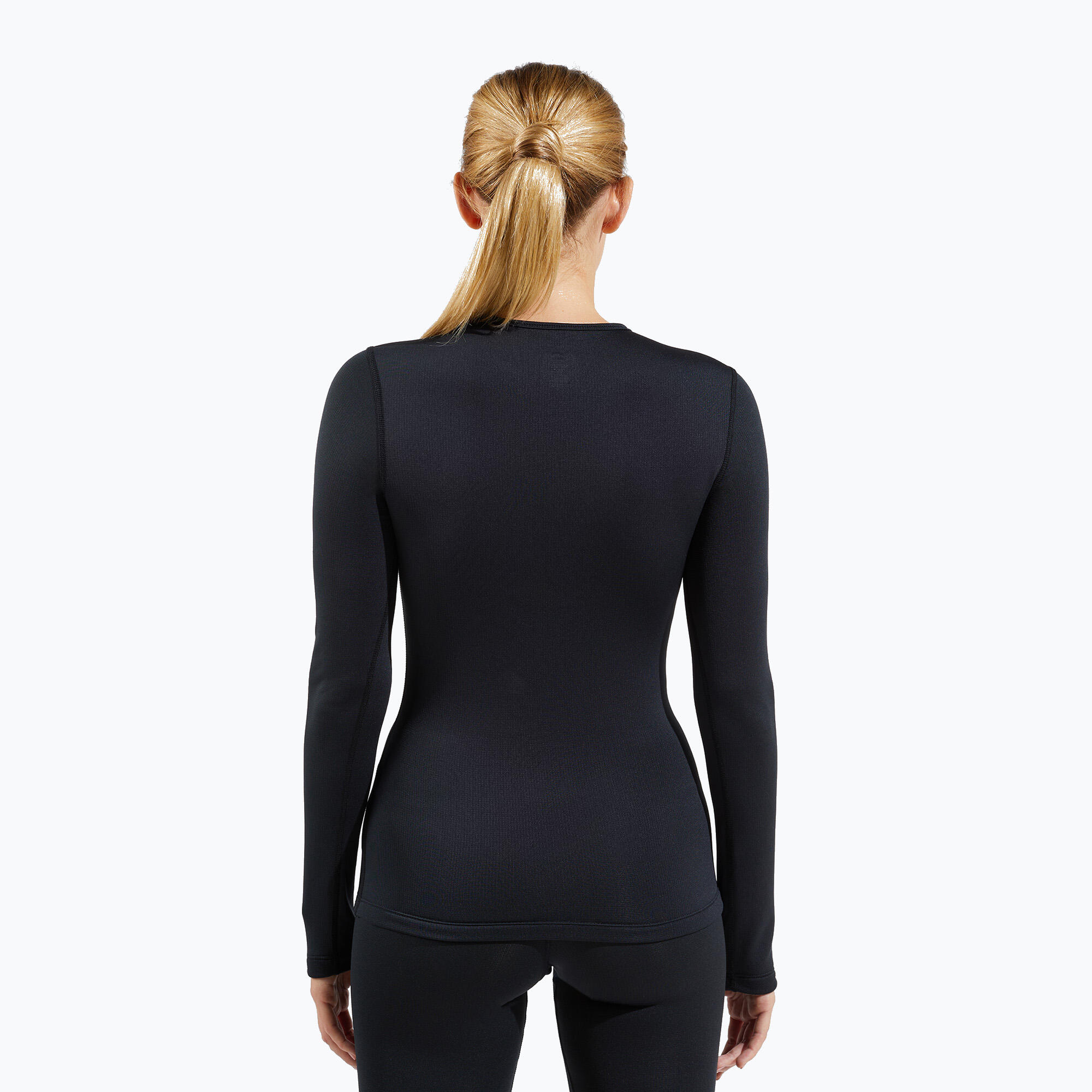 Camiseta térmica de manga larga para mujer ODLO Fundamentals Active Warm Bl Top 3/7