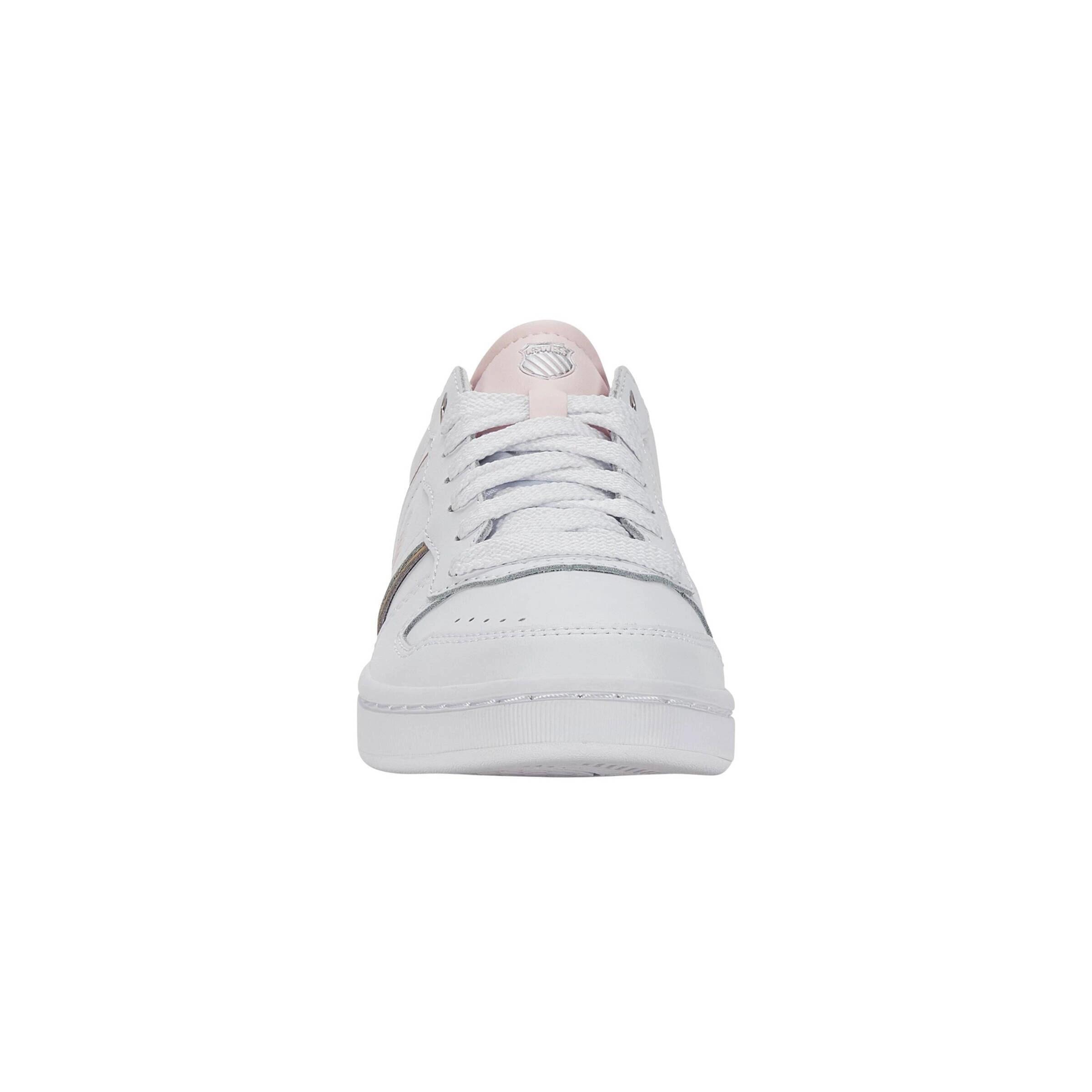 Zapatillas casuales K-SWISS Lozan Match LTH de mujer en piel, blancas 3/4