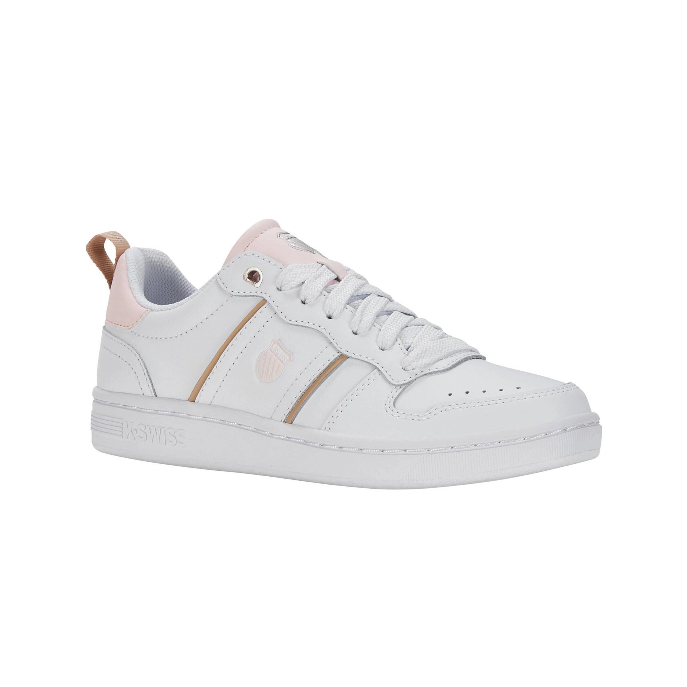 Zapatillas casuales K-SWISS Lozan Match LTH de mujer en piel, blancas 2/4