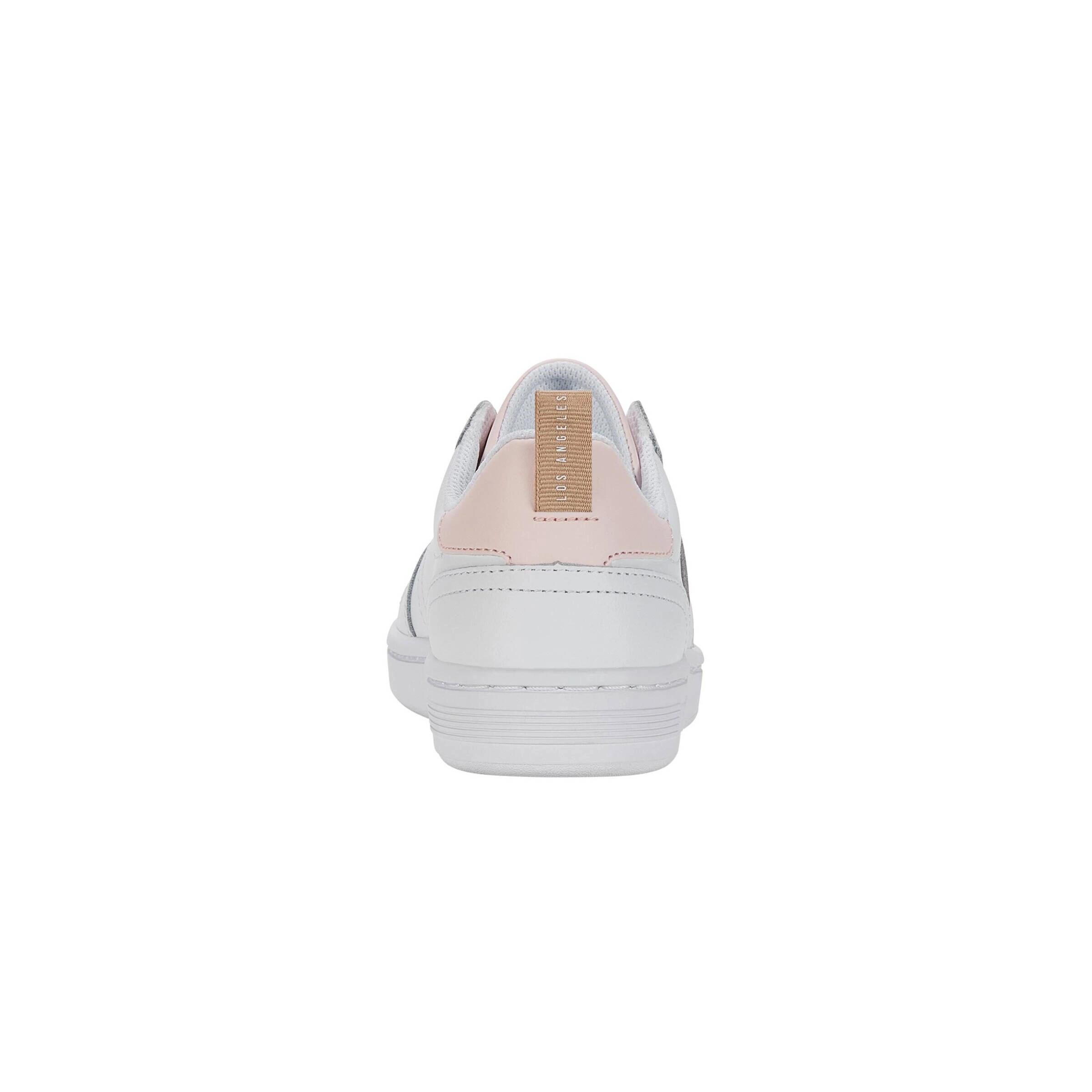 Zapatillas casuales K-SWISS Lozan Match LTH de mujer en piel, blancas 4/4