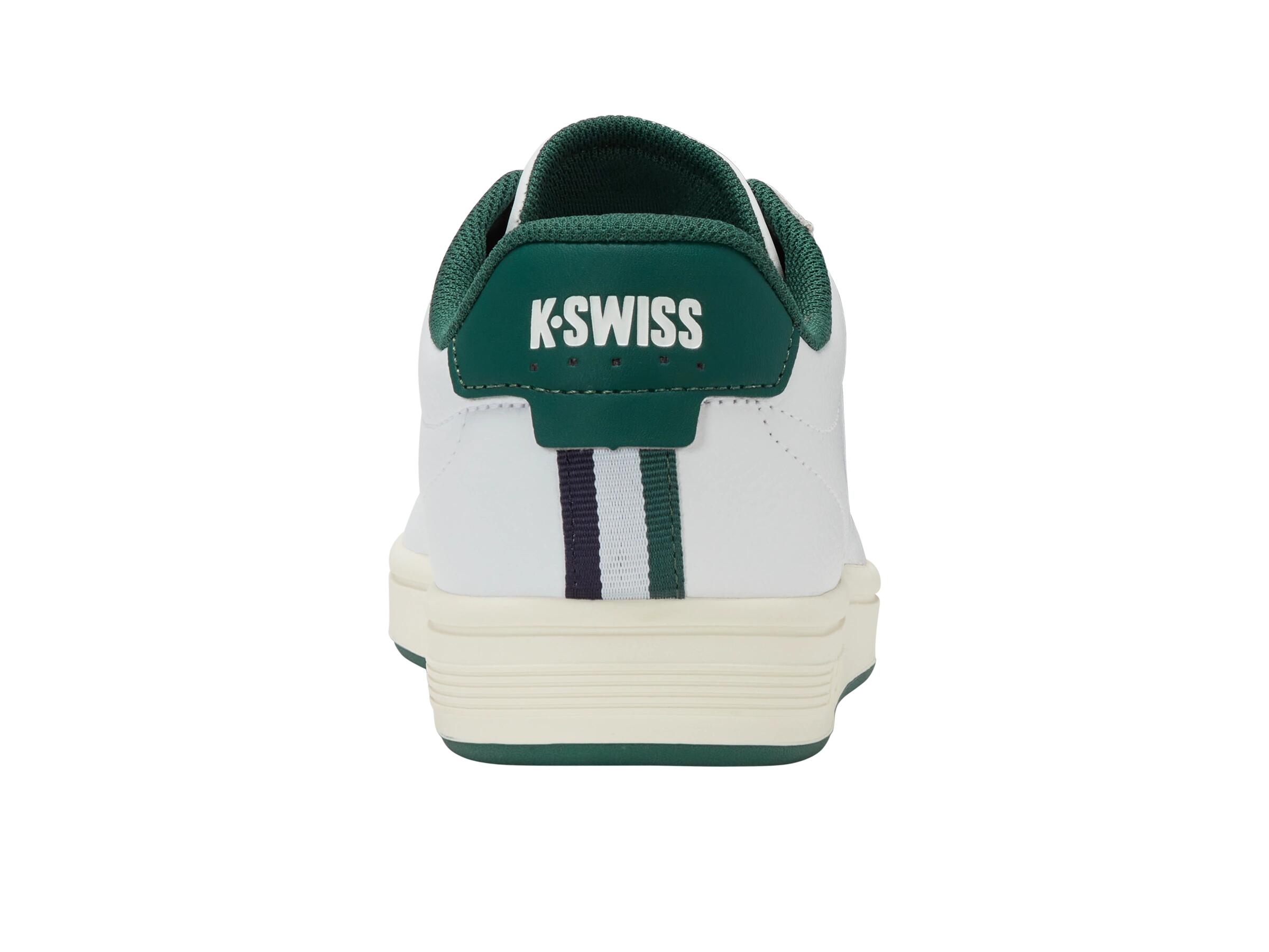 K-SWISS herensneakers, witte low-top sportschoenen, vetergesloten 4/4