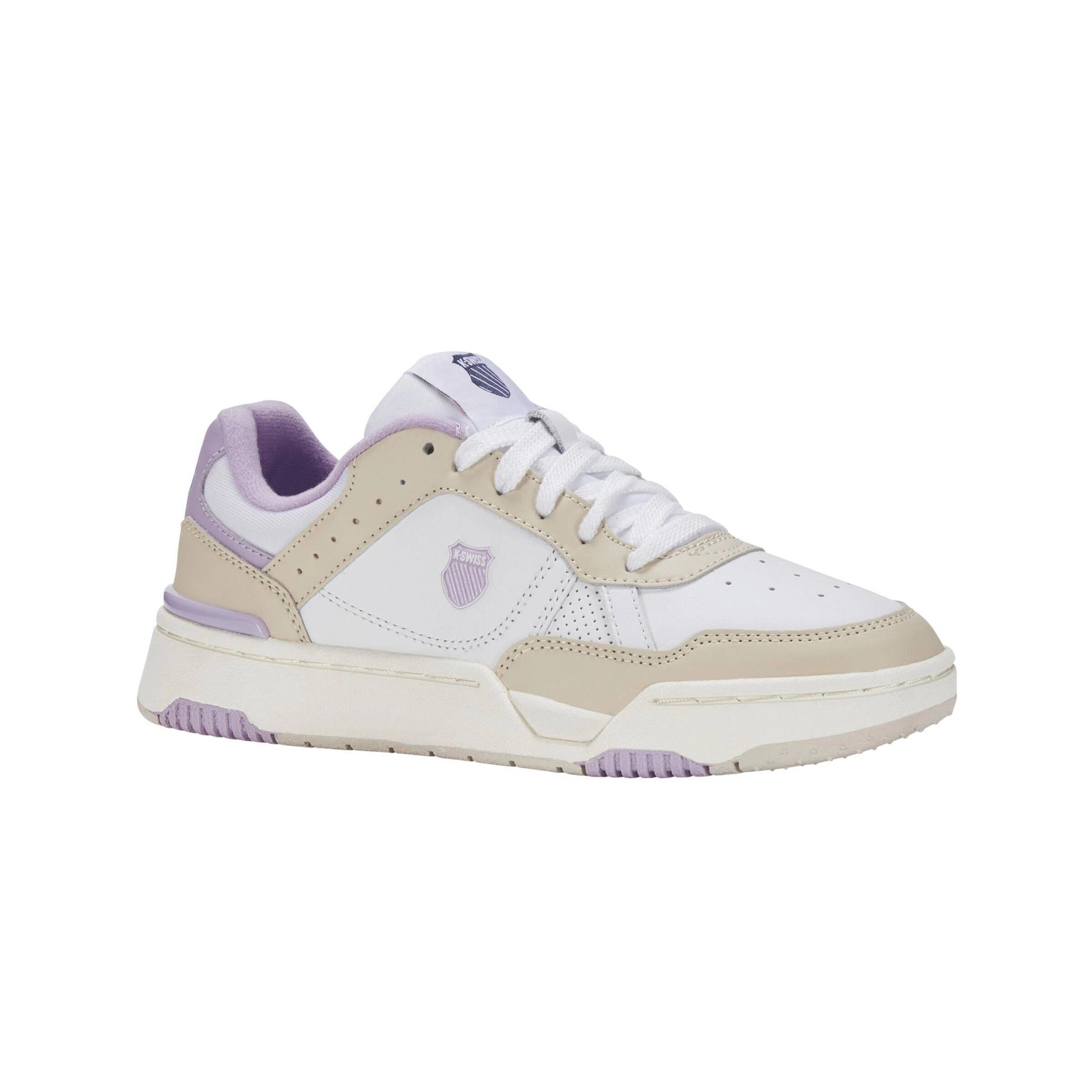 Zapatillas K-SWISS Match Pro LTH para mujer, low-tops de piel blanca 2/4