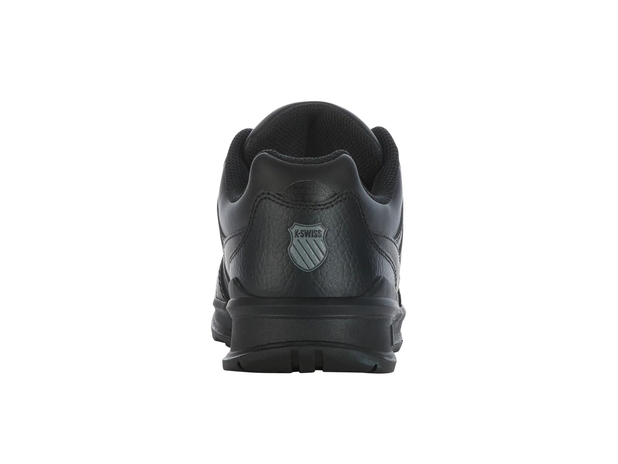 K-Swiss Rival Trainer low - zapatillas ligeras y negras con cordones 2/4