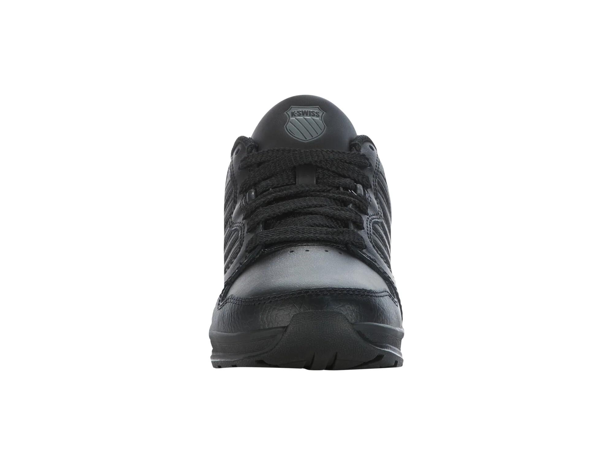 K-Swiss Rival Trainer low - zapatillas ligeras y negras con cordones 4/4