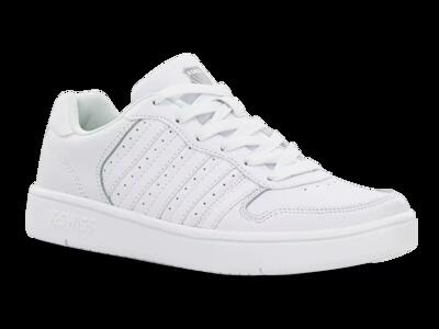 K-swiss court palisades herensneakers van kunstleder in wit