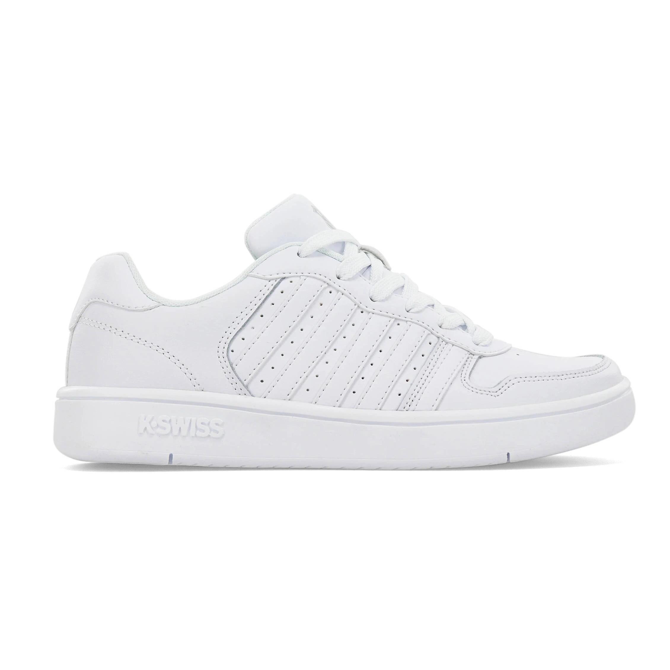 Zapatillas K-SWISS Court Palisades para hombre en piel sintética color blanco 2/4
