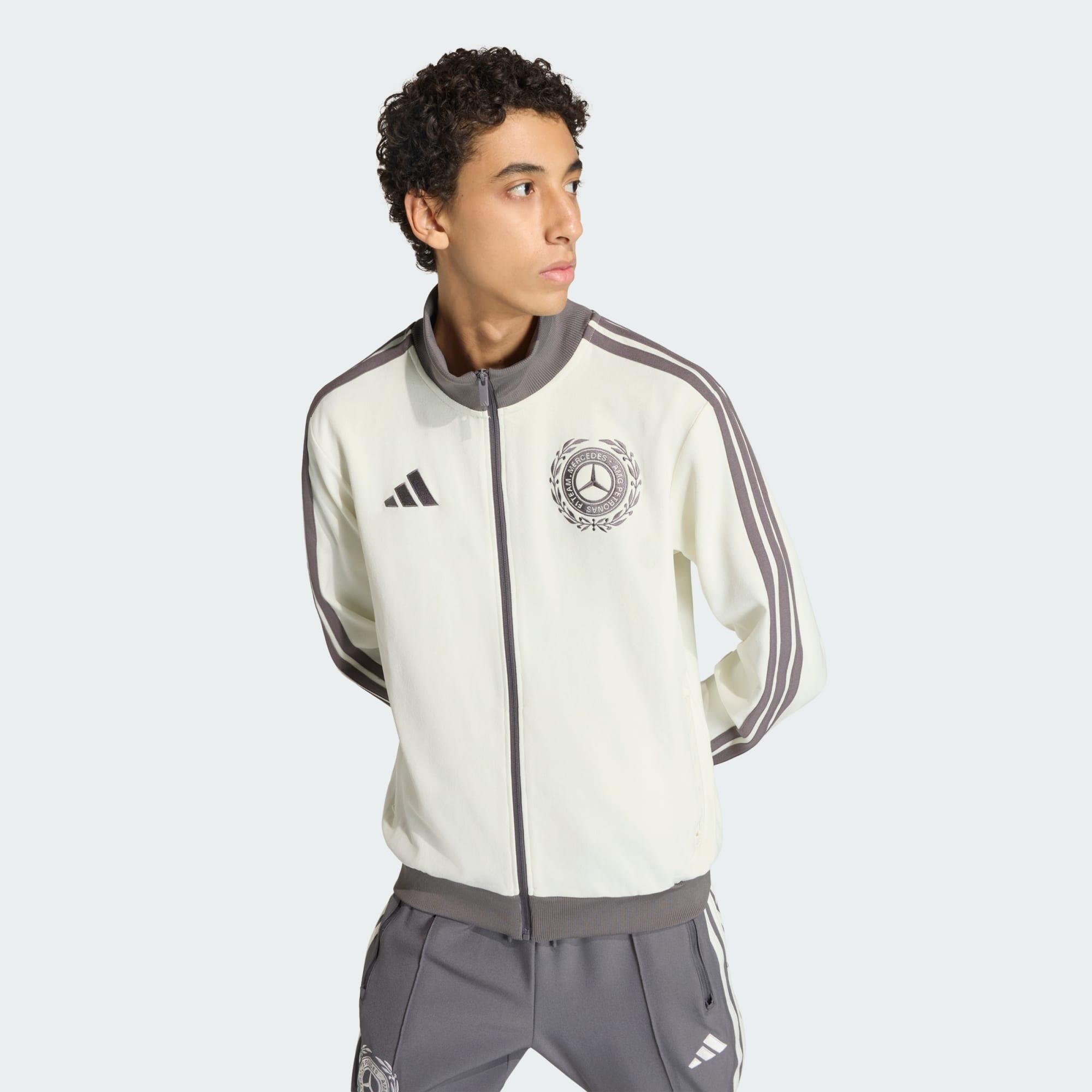 BLUZA DRESOWA MĘSKA MERCEDES - AMG PETRONAS FORMULA 1 TEAM SILVER ARROWS ICON 4/5
