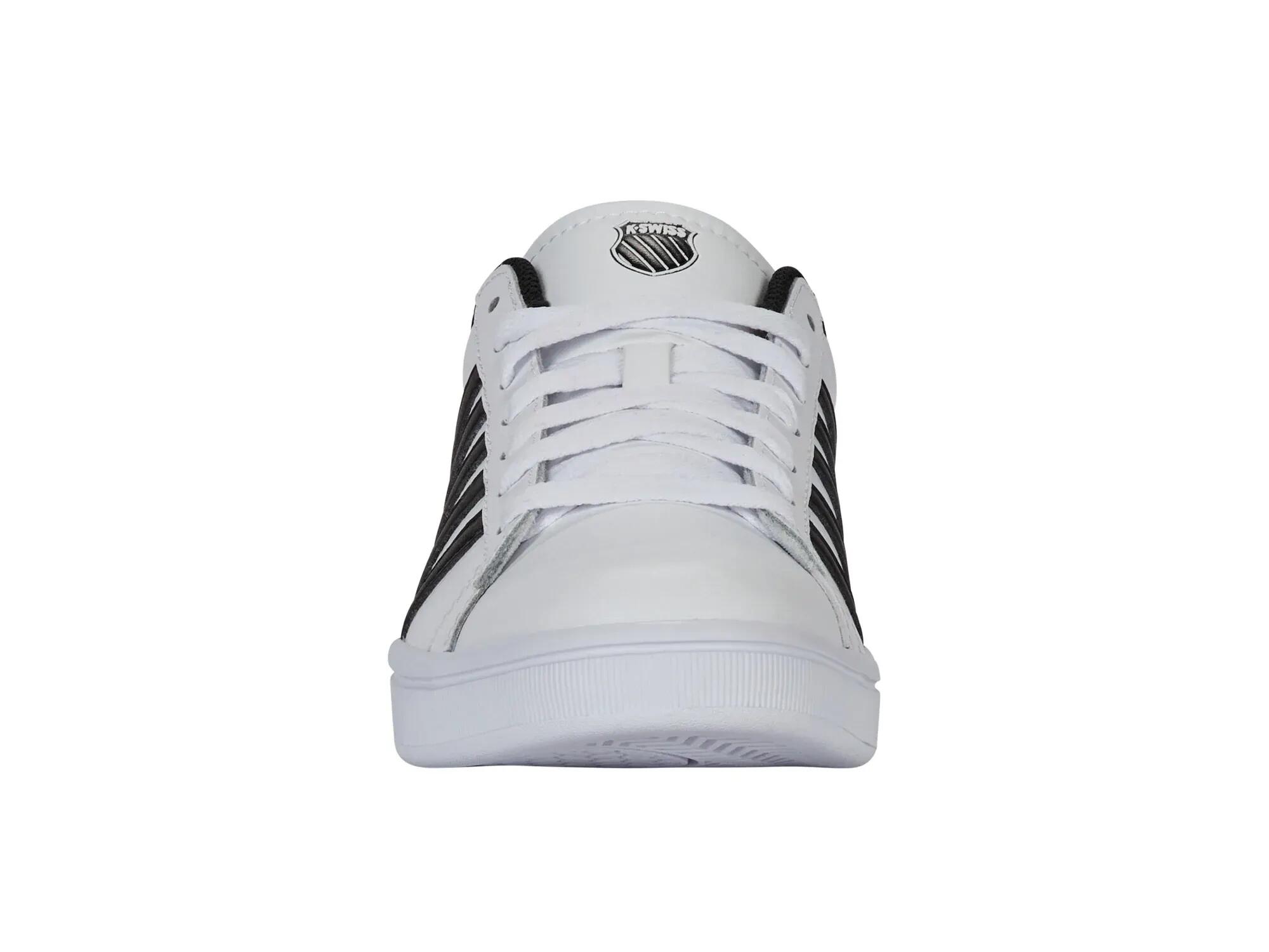 Chaussure de sport K-SWISS Court Tiebreak II pour homme en blanc et noir 2/4