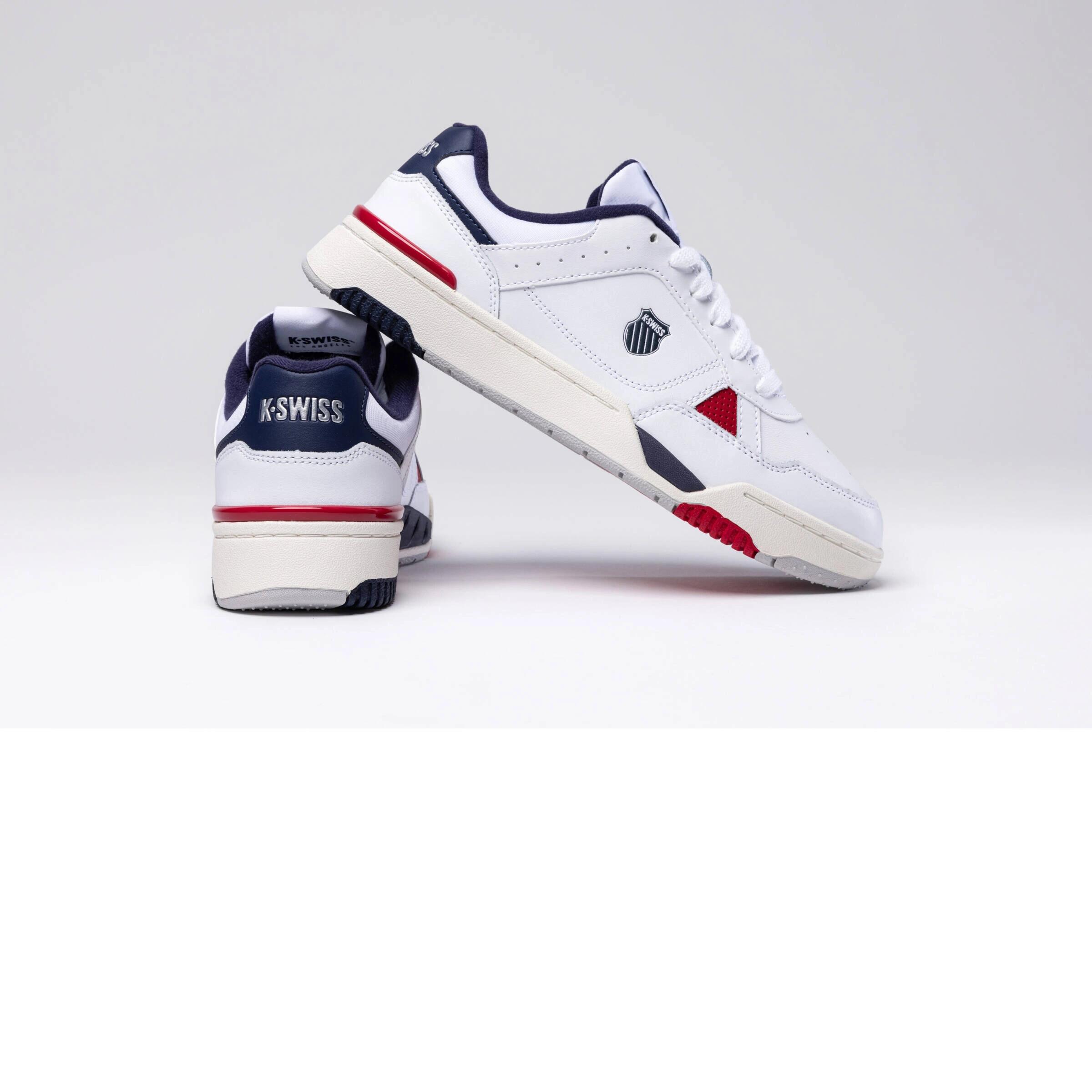 Zapatillas K-SWISS Match Pro LTH para hombre, Low-Tops de piel blanca 4/4