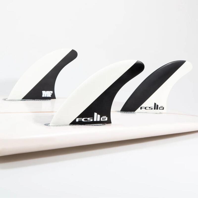 Plăci surf - Mick Fanning PC - Negru/Alb - Mediu -