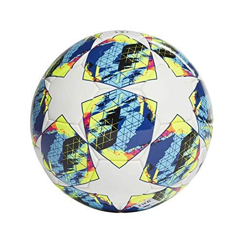 Pallone da gara Adidas UCL Finale 2019 taglia 5 Bianco/Ciano/Giallo solare 2/5