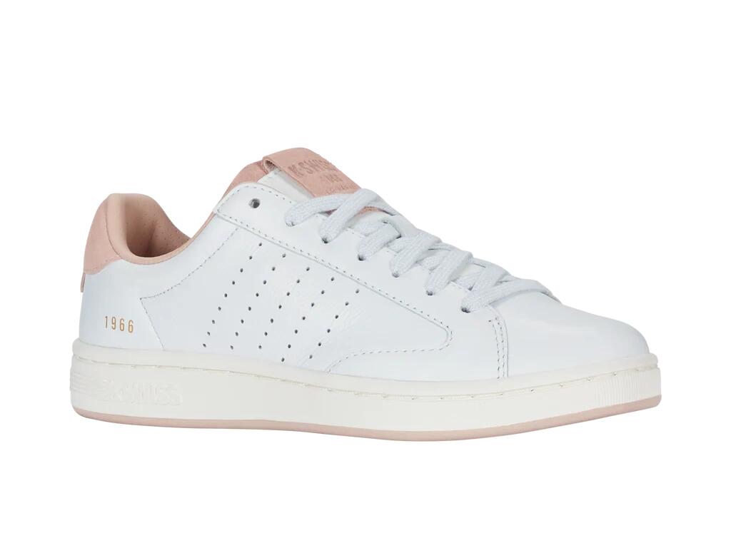 K-SWISS LOZAN KLUB LTH scarpe da allenamento a profilo basso, bianco 2/4