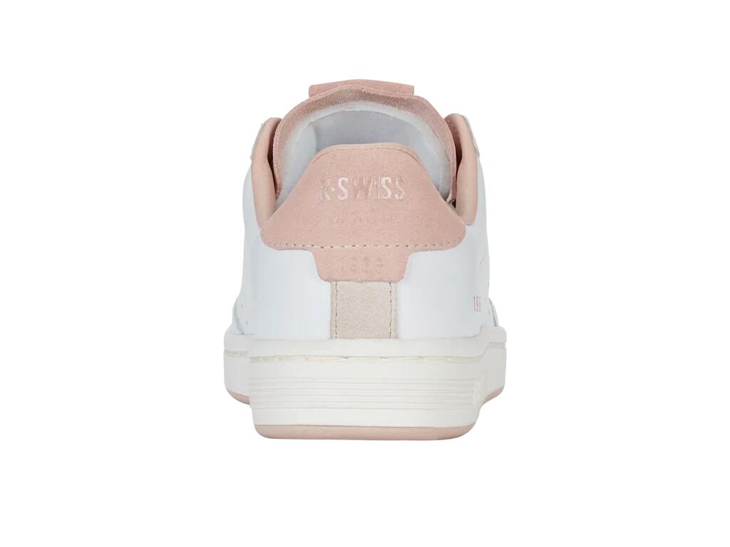 K-SWISS LOZAN KLUB LTH scarpe da allenamento a profilo basso, bianco 4/4