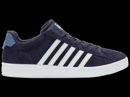 K-SWISS Court Tiebrk II SDE baskets hommes beige taupe - semelle basse