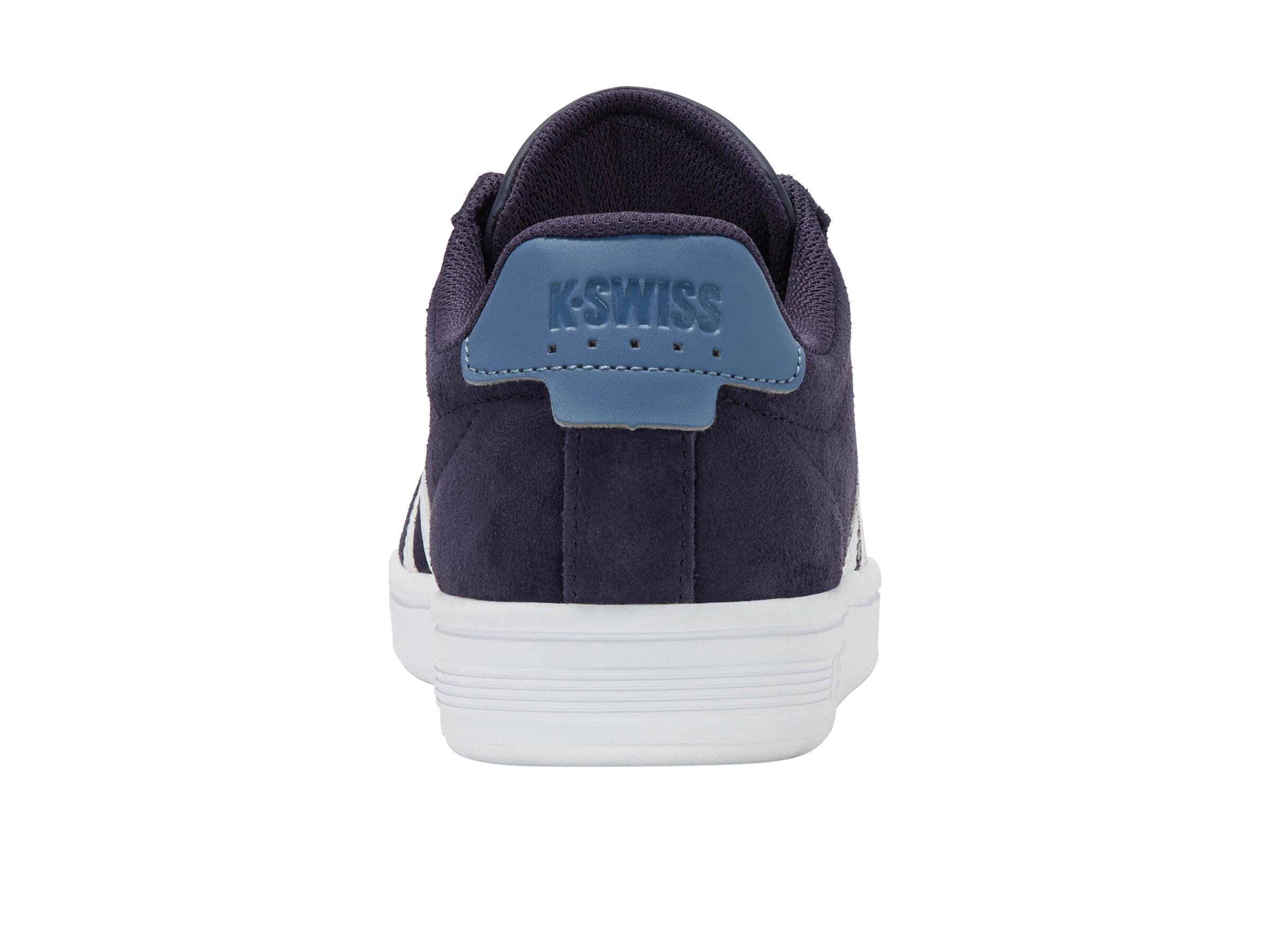 K-SWISS Court Tiebrk II SDE hombre low-top beige con azul 4/4