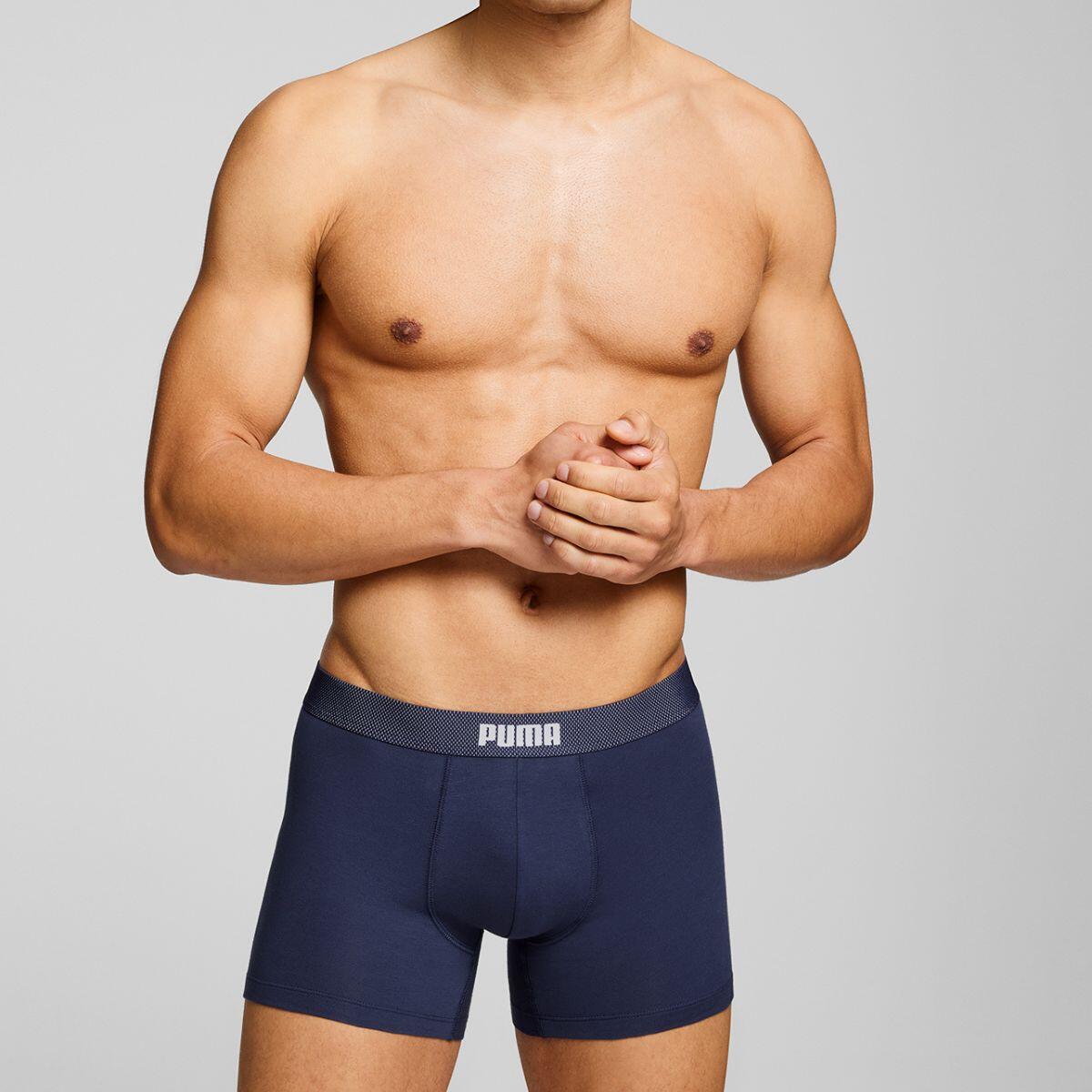 Puma boxershorts heren 6-pack Green / Navy / Black 3/7
