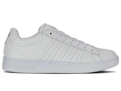 K-swiss court tiebreak ii low witte sneakers met veterluit