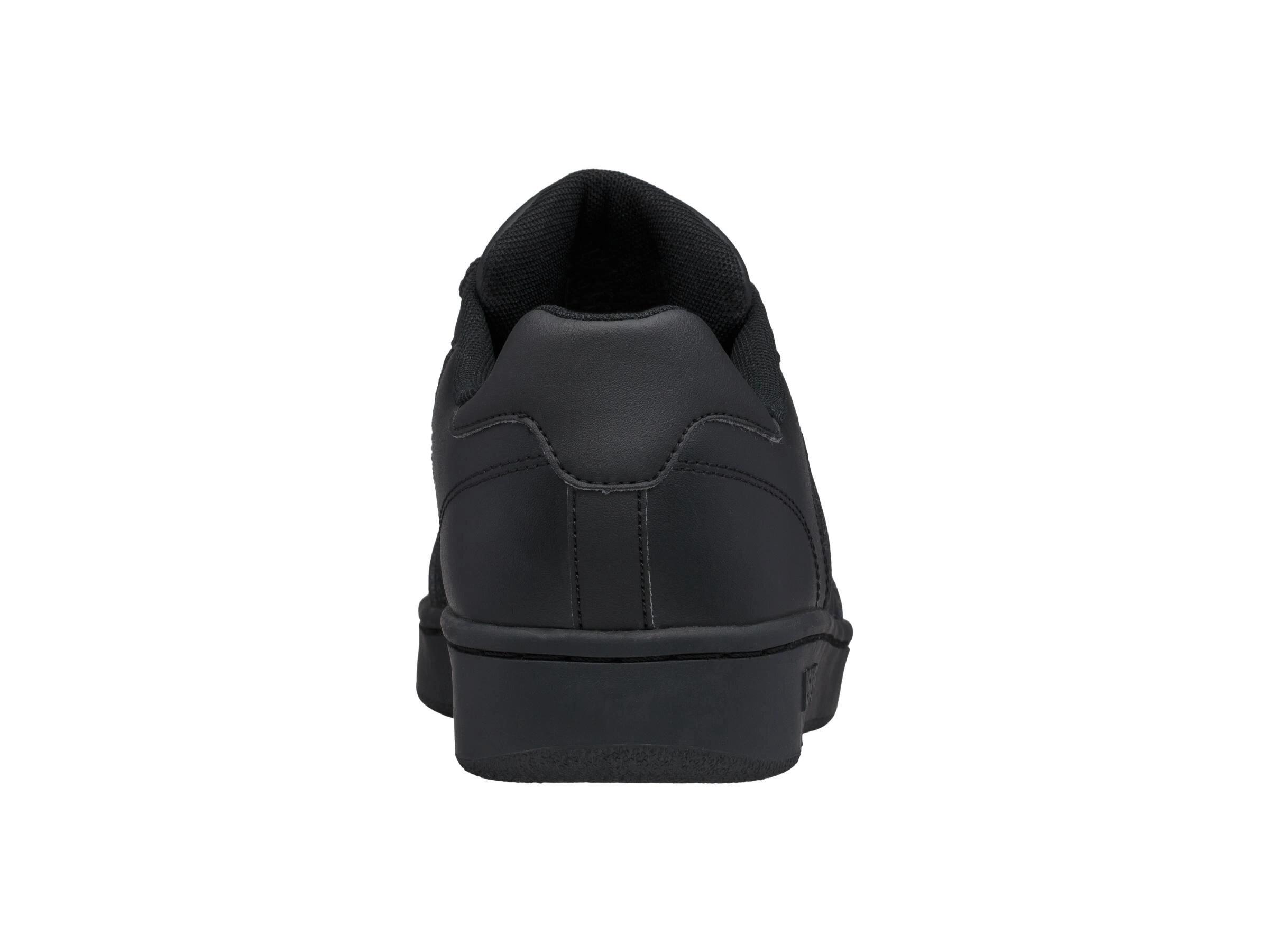 Chaussure de tennis K-SWISS Court Palisades en cuir noir pour homme 3/5
