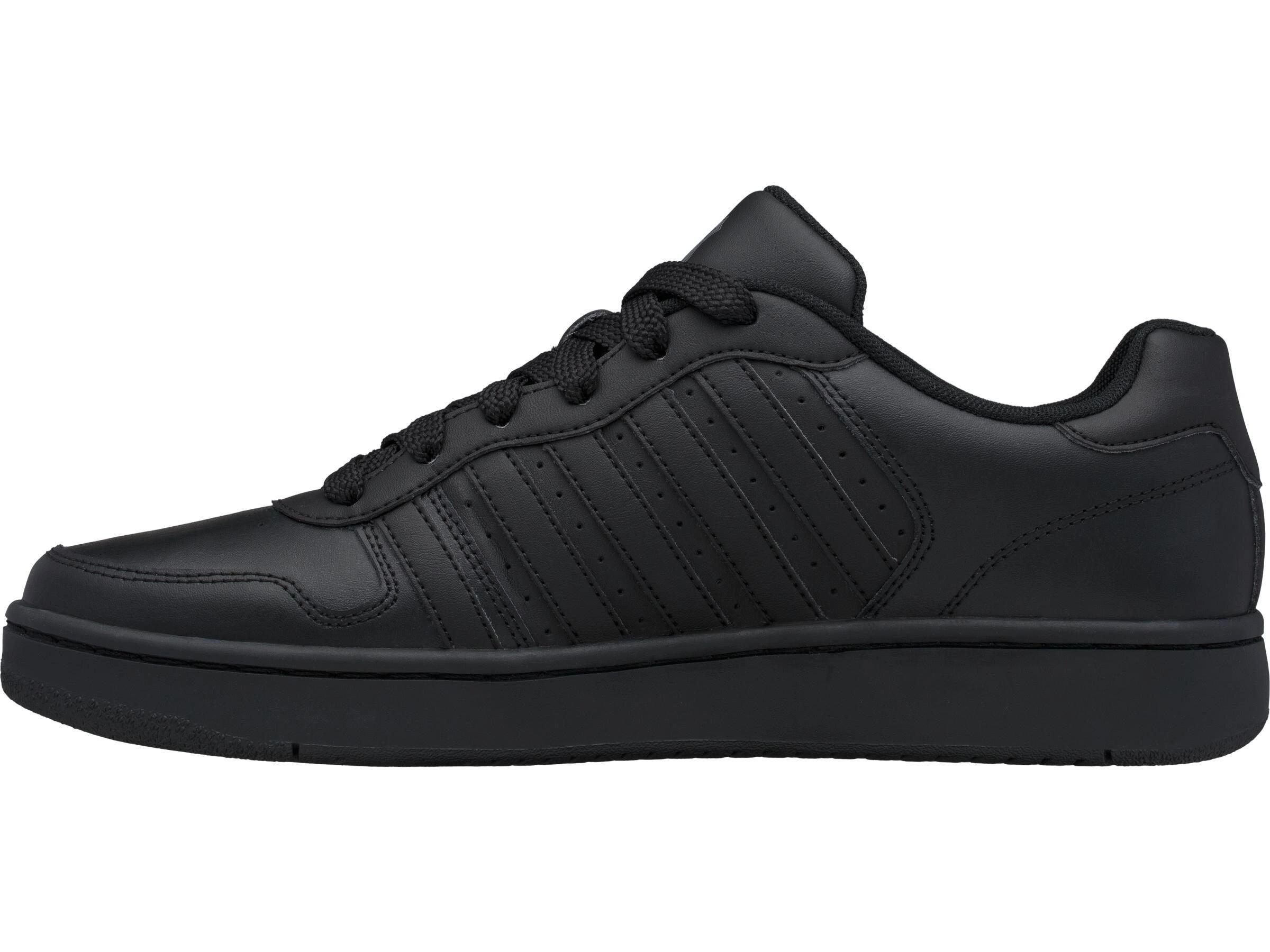 Chaussure de tennis K-SWISS Court Palisades en cuir noir pour homme 4/5