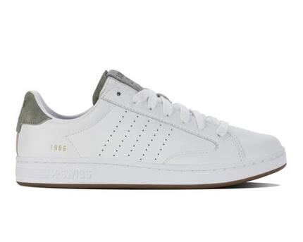 Basket K-SWISS en AppleSkin synthétique pour homme, blanc, à lacets
