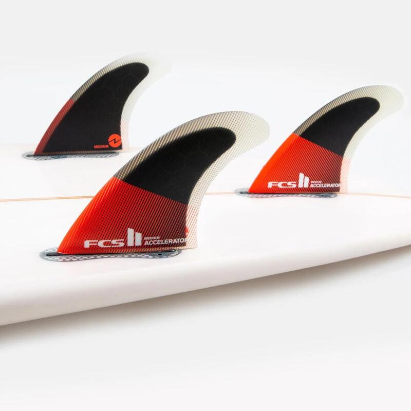 Plăci surf - Accelerator PC - Roșu/Negru - Mărime mare -