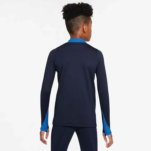 Nike Chelsea FC Dri-FIT Strike Sweat 1/2 Zip garçon M Obsidian/Guava Ice 3/4