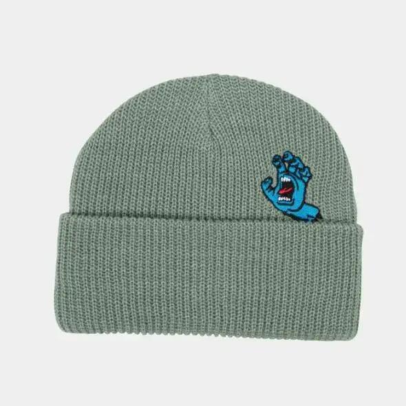 Santa Cruz Screaming Hand green beanie