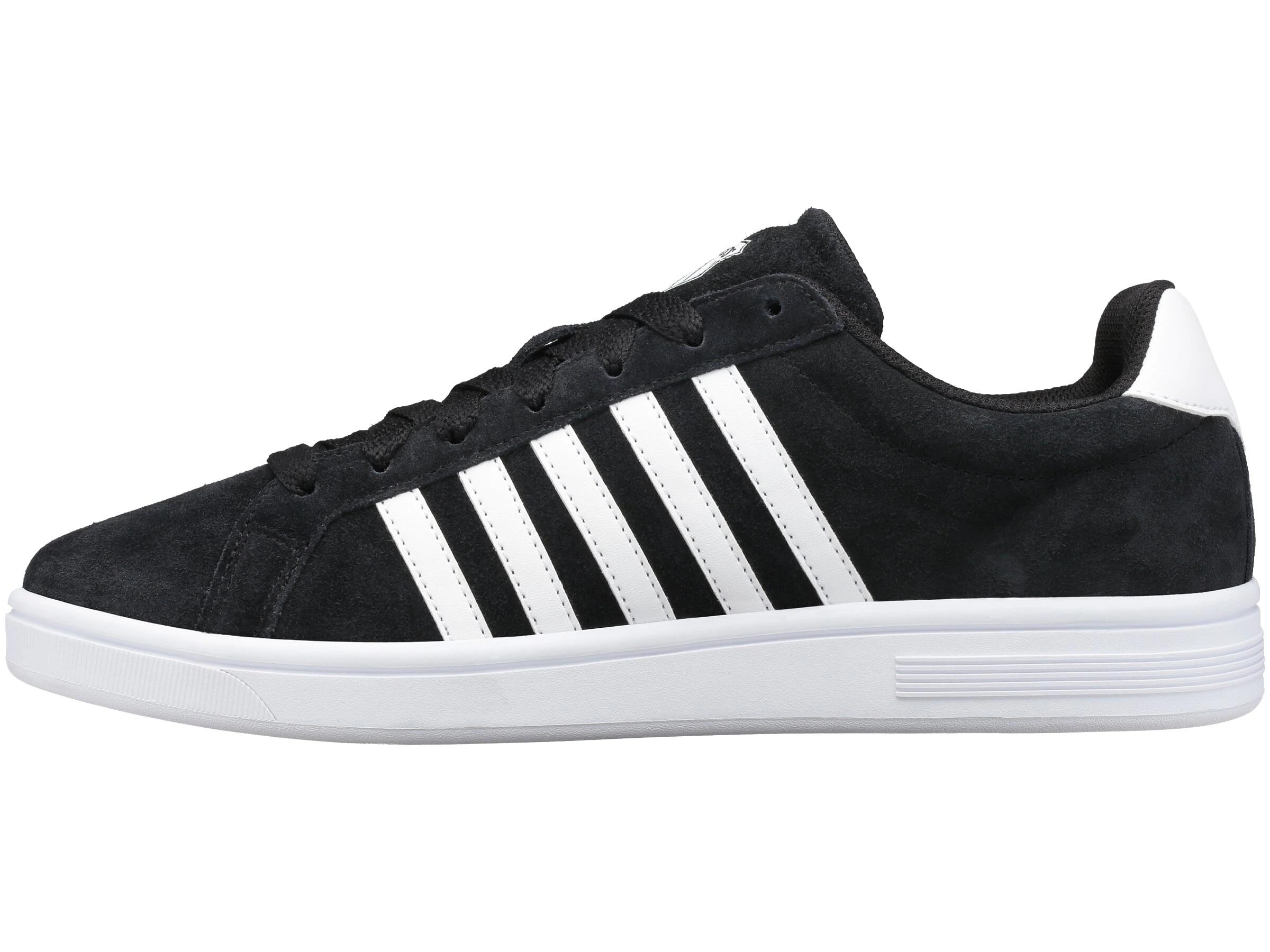 Zapatillas K-SWISS Court Tiebreak SDE para mujer en serraje negro 4/4