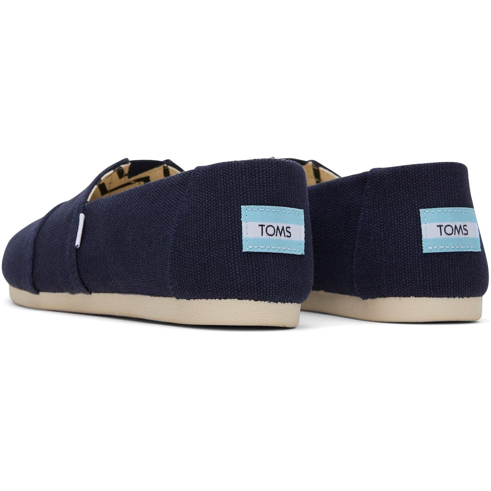 TOMS Alpargata Classic Cotton Women's Navy Espadrilles 2/6