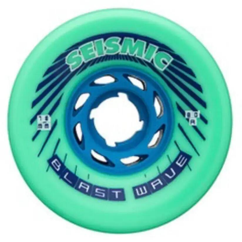 Skateboard Wheels - Blast Wave - 78x50 mm 80a - Mint Defcon - Whbstwv 80Adef - S