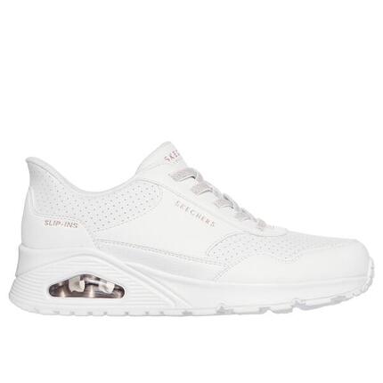 Turnschuhe Skechers Uno - Banksia Luxe, Weiß, Damen
