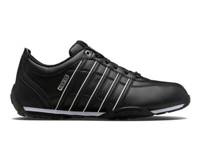 K-swiss herensneakers van leer, klassieke witte sportschoen