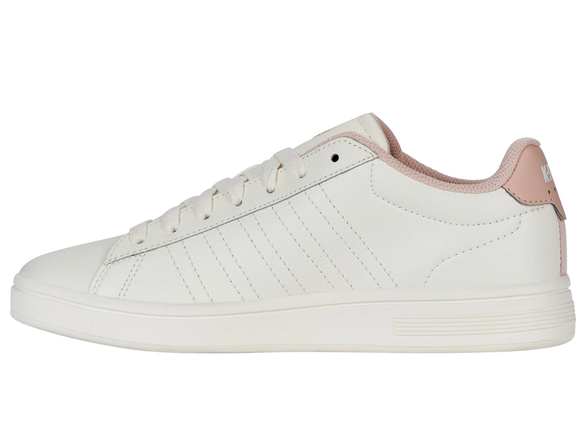 Zapatilla deportiva K-SWISS Court Shield II mujer, blanca - cómoda y duradera 3/5