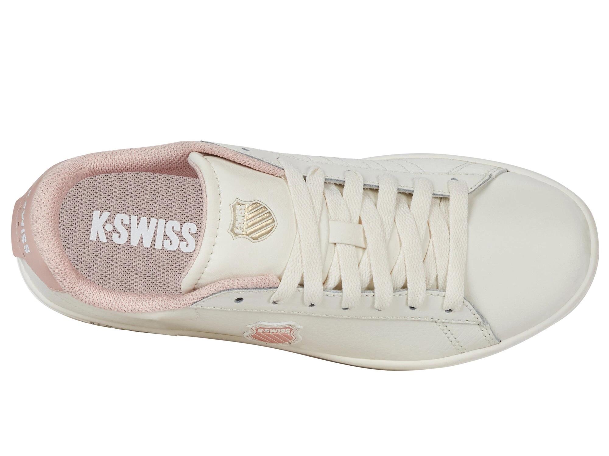 Zapatilla deportiva K-SWISS Court Shield II mujer, blanca - cómoda y duradera 2/5