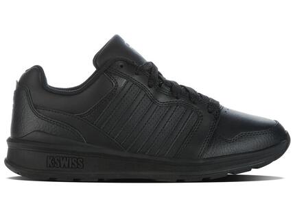 K-SWISS RIVAL TRAINER low – lichte, zwarte sportschoenen met veter
