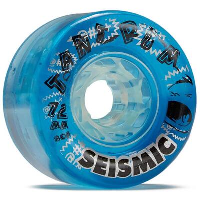 Skateboard wielen | tantrum 72x45mm 80a crystal clear blue | kristal blauw | sei