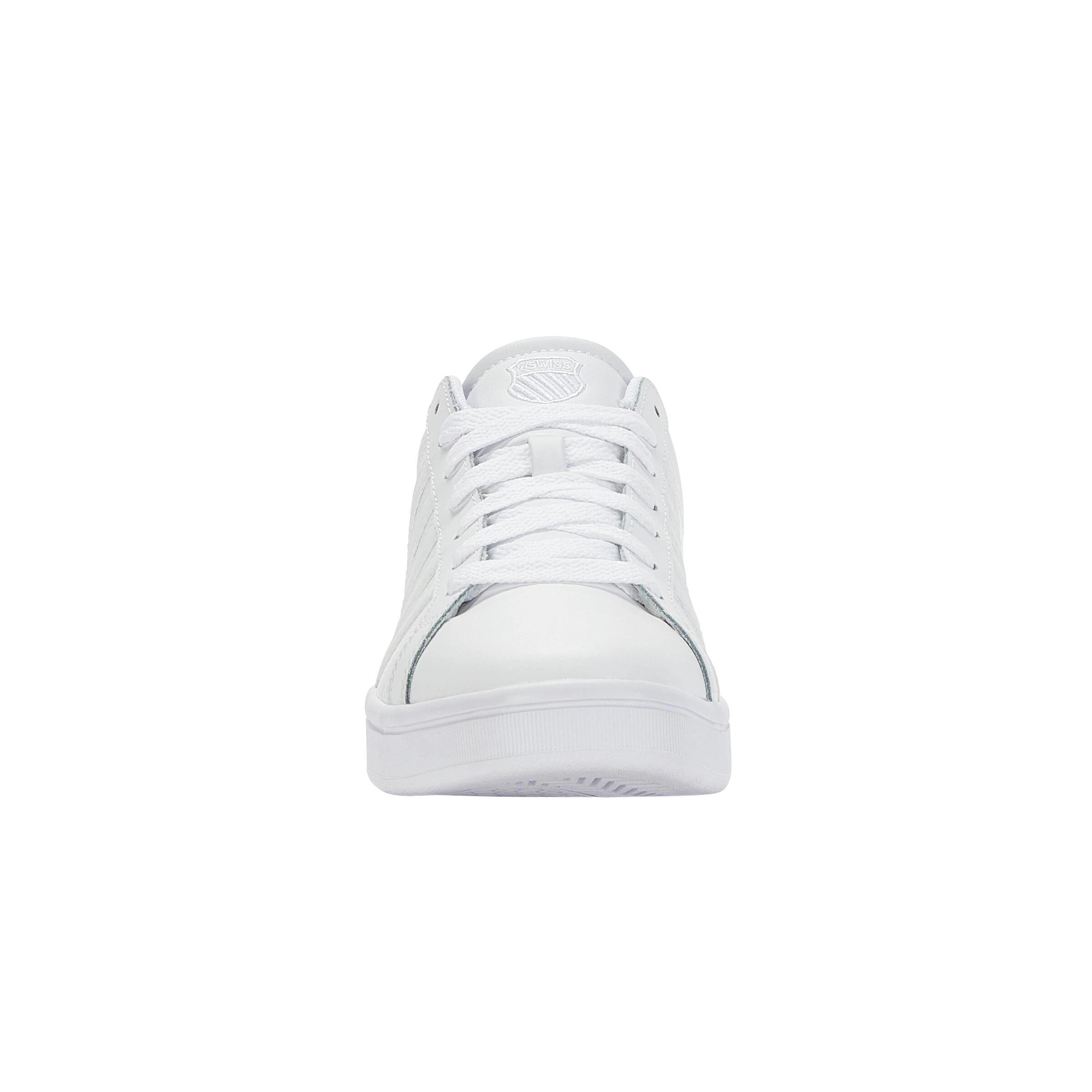 Zapatillas K‑SWISS para hombre, blancas, corte bajo, con cordones 2/4