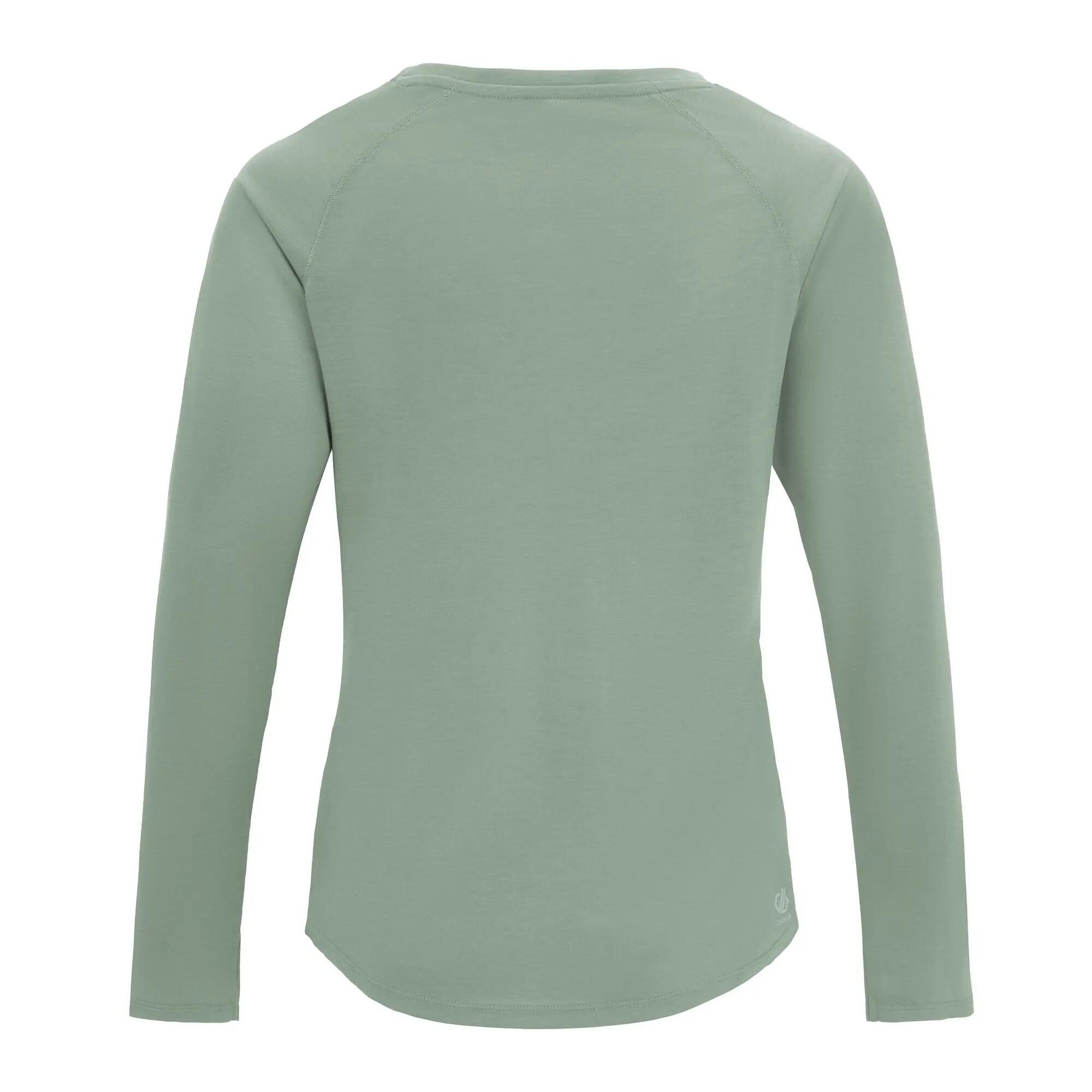 Tee Shirt Femme Dare 2B "SERENITY LONG SLEEVE TEE" 44 Vert 6/7