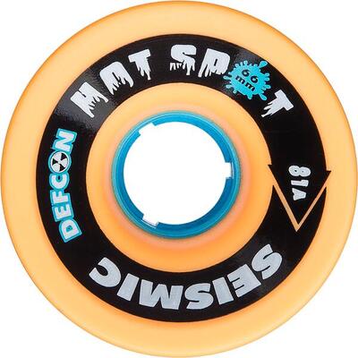 Wielen skate seismic wheels hot spot 66x49mm 81a mango defcon whhtspt66/81a def