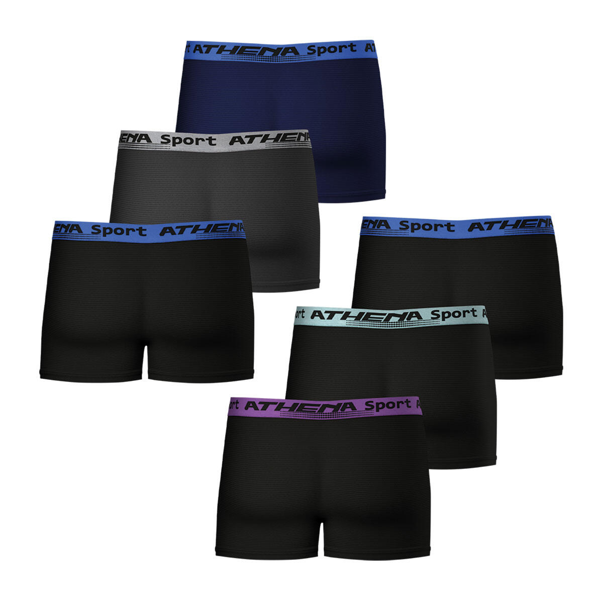 Lot de 6 boxers homme Daily Sport Air 3/7