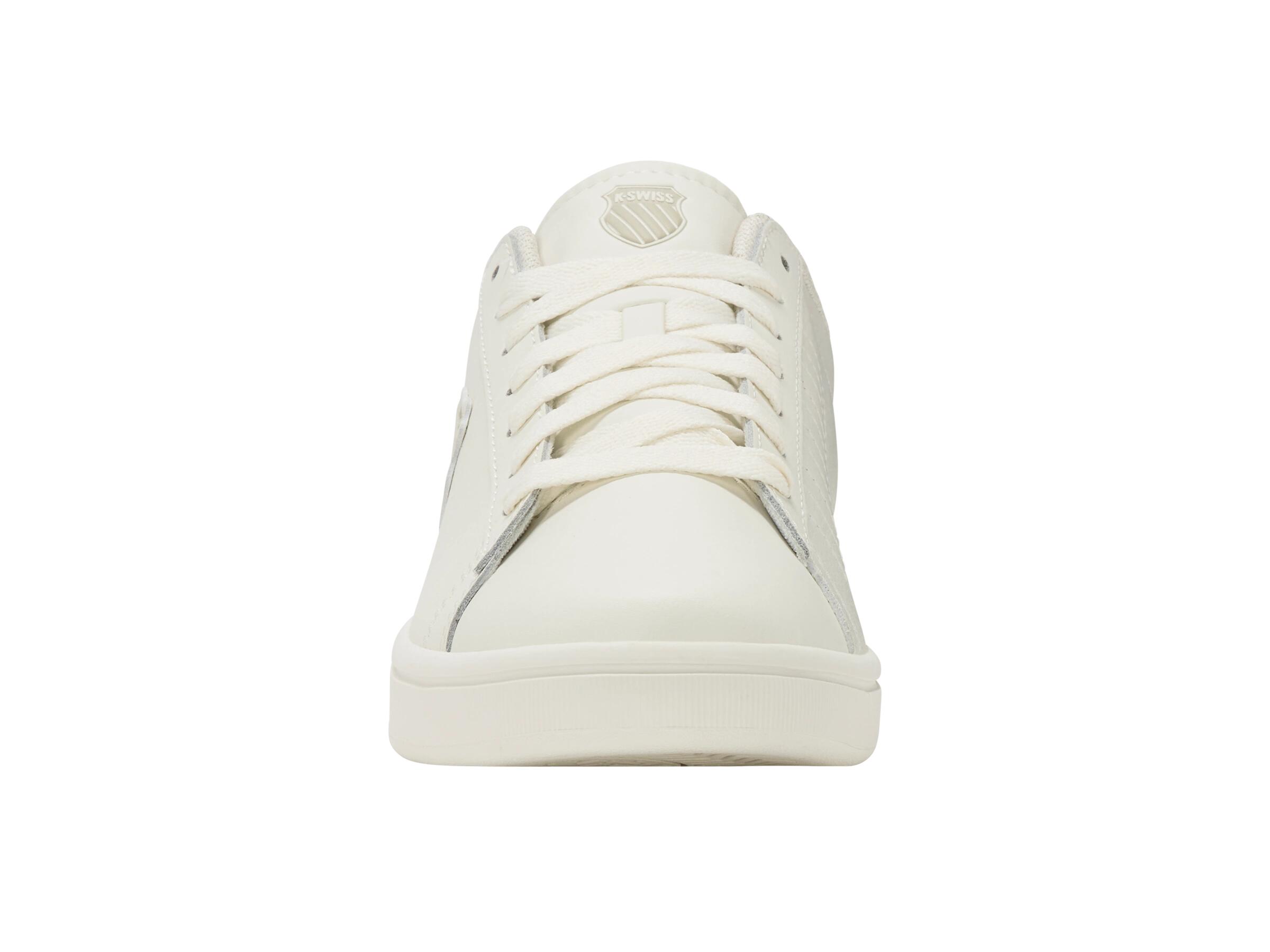 K-SWISS scarpa sportiva da uomo/sneaker, bianca, taglio basso, con allacciatura 3/4